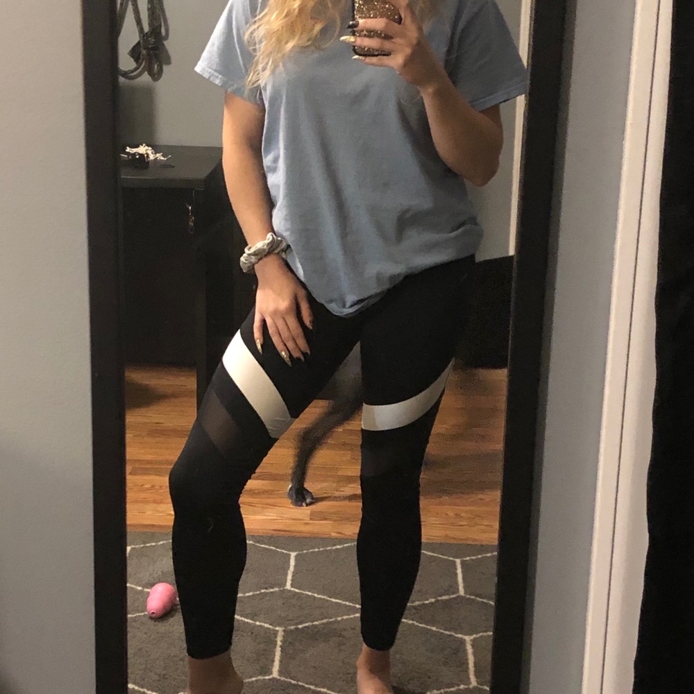 Black and White Marika Leggings